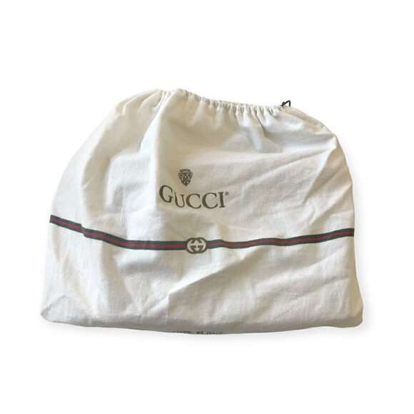 Vintage Gucci Handbag in Black Leather,‎ from 80s - Picture 15 of 16